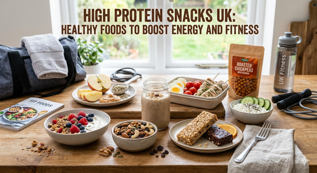high protein snacks uk